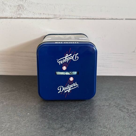 SGA Los Angeles Dodgers Tin Bank and Baseball - Picture 7 of 12
